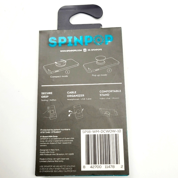 Spinpop Phone Grip Features a Llama with Saying " You Are Llamazing" - Picture 2 of 3